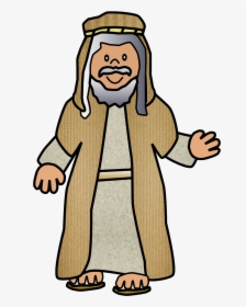 Clip Art Of Characters - Cartoon Isaac From The Bible, HD Png Download, Transparent PNG