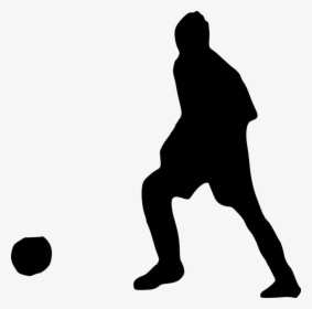 Football Player Silhouette - Silhouette, HD Png Download, Transparent PNG