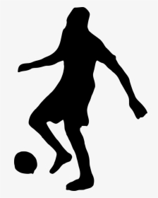 Football Player Silhouette - Silhouette, HD Png Download, Transparent PNG