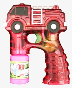 Transparent Fire Truck Bubble Gun - Handgun, HD Png Download, Transparent PNG