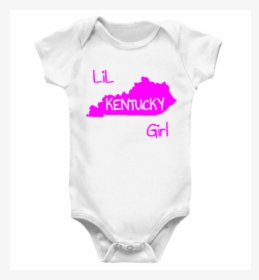 Lil Kentucky Girl Baby Creeper White Rabbit Skins Infant - Active Shirt, HD Png Download, Transparent PNG