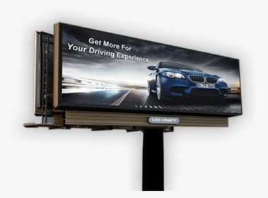 Led Digital Advertising Wall Png - Billboards Png, Transparent Png, Transparent PNG