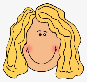 Curly Hair Clip Art, HD Png Download, Transparent PNG