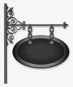 Wrought Iron Sign Clipart, HD Png Download, Transparent PNG