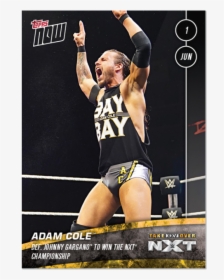 Adam Cole Wwe Topps Now® Card - Poster, HD Png Download, Transparent PNG
