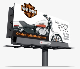 Harley Davidson Billboard, HD Png Download, Transparent PNG
