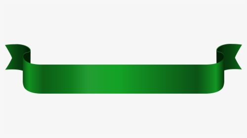 Green Clipart Banner - Clipart Ribbon Green Png, Transparent Png, Transparent PNG