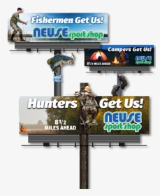 Billboard And Outdoor Advertising - Png Advertising Billboards, Transparent Png, Transparent PNG