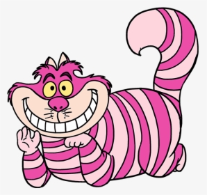 Transparent Grin Clipart - Cheshire Cat Drawing Easy, HD Png Download, Transparent PNG