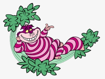 The Cheshire Cat Clip Art Disney Clip Art Galore - Cheshire Cat Tree In Alice In Wonderland, HD Png Download, Transparent PNG