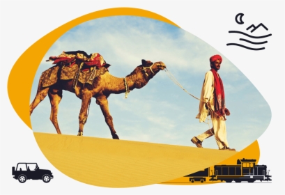 Reaching Shiva Camel Safari Jaisalmer - Tourism Rajasthan, HD Png Download, Transparent PNG