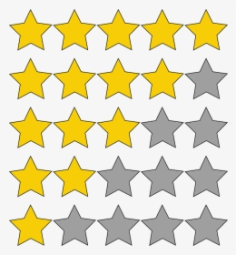 Transparent Background Star Rating Icon, HD Png Download, Transparent PNG