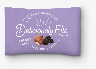 Deliciously Ella Hazelnut & Raisin Energy Ball 40g - Sea Snail, HD Png Download, Transparent PNG