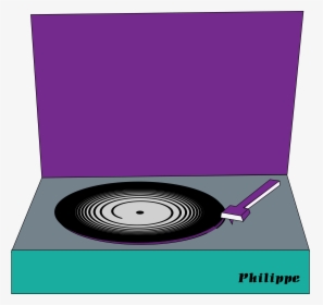 Vinyl Disc Player And Record Clip Arts - Phonograph Record, HD Png Download, Transparent PNG