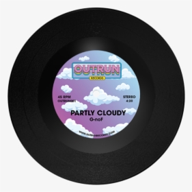 Partly Cloudy Vinyl Render 2 - Circle, HD Png Download, Transparent PNG