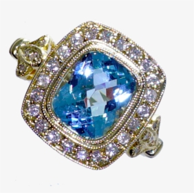 Topaz-ring - Diamond, HD Png Download, Transparent PNG