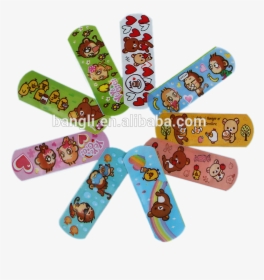 Custom Printed Band Aid Plaster 72x19mm Bandage - Band Aid With Design, HD Png Download, Transparent PNG