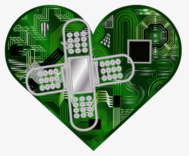Graphic, Computer Repair, Computer, Heart, Band Aid - Things That Can Harm The Computer, HD Png Download, Transparent PNG