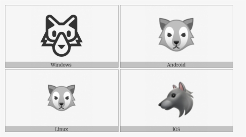 Wolf Face On Various Operating Systems - Crocus Of Iron Symbol, HD Png Download, Transparent PNG