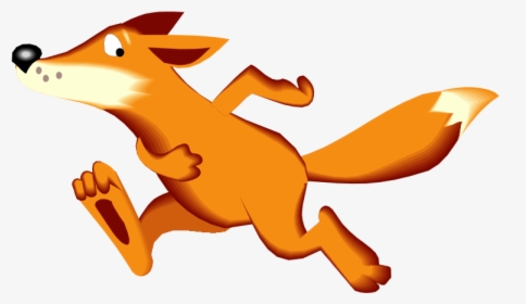 Running With The Wild Things Png Download - Fox With His Tail On Fire, Transparent Png, Transparent PNG