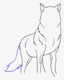 How To Draw Wolf - Easy Wolf Drawing, HD Png Download, Transparent PNG
