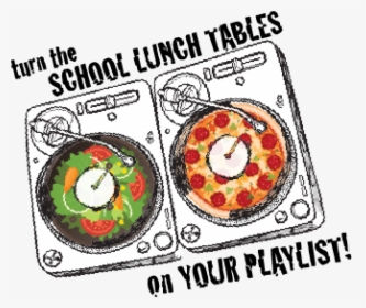 National Lunch Week What's On Your Playlist, HD Png Download, Transparent PNG