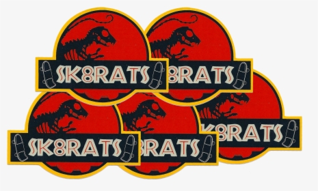 Image Of Sk8rats Jurassic Park Sticker Pack - Cute Animals With Sayings, HD Png Download, Transparent PNG