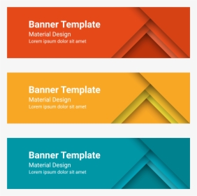 Vector Banner Graphics Design Png - Triangle, Transparent Png, Transparent PNG