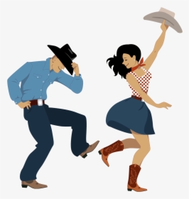 Line Dance Royalty-free - Line Dancing Clip Art, HD Png Download, Transparent PNG