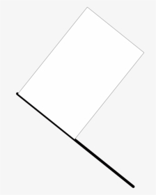 White Flag - White Flag Vector, HD Png Download, Transparent PNG