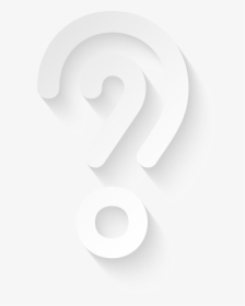 Question Mark White Png - Question Mark White 3d Png, Transparent Png, Transparent PNG