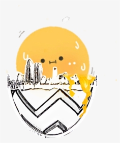 Egg Cityskyline Edit Art Sunrise Breakfast Imhungry, HD Png Download, Transparent PNG