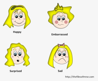 Emotions Clipart Thought Feeling - Boy And Girl Emotions Clipart, HD Png Download, Transparent PNG