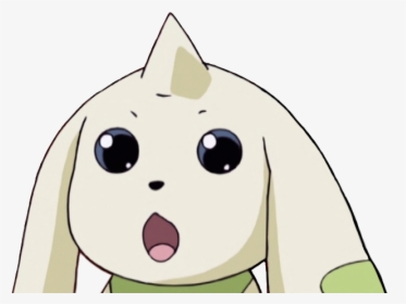 Surprised Terriermon, HD Png Download, Transparent PNG