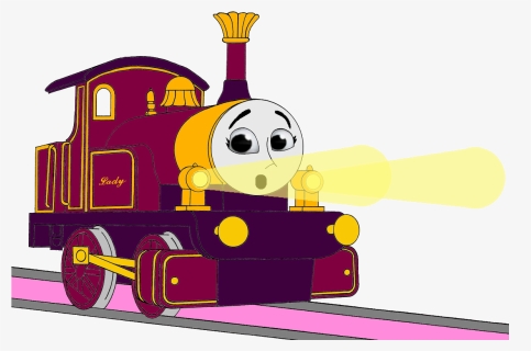Lady With Her Surprised & Frightend Face & Shining - Evil Thomas And Friends, HD Png Download, Transparent PNG