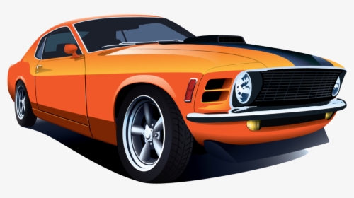 Muscle Cars Png - Car Vector Background Png, Transparent Png, Transparent PNG