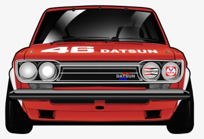 Racer Clipart Classic Muscle Car - Datsun Png, Transparent Png, Transparent PNG