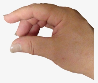 Step One To Holding A Guitar Pick - Finger Picking Png, Transparent Png, Transparent PNG