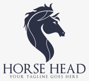 Horse Head Vector Logo Design - Horse Head Vector, HD Png Download, Transparent PNG