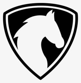 Horse Head In A Shield - Horse Shield Logo, HD Png Download, Transparent PNG