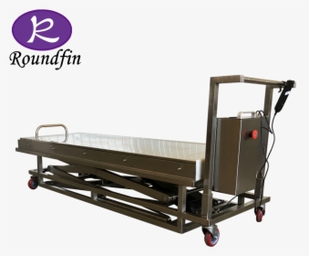 Electric Mortuary Lifting Trolley 2 Scissors Dead Body - Machine, HD Png Download, Transparent PNG
