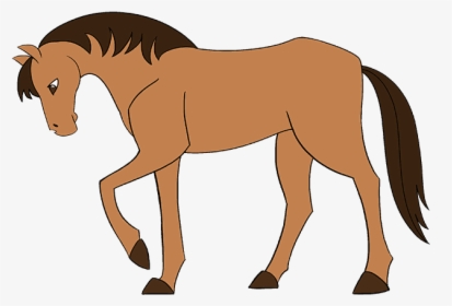 Horse Drawing At Getdrawings - Step By Step Horse Design, HD Png Download, Transparent PNG