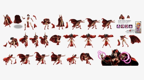 Click To View Full Size - Scarlet Witch Marvel Avengers Alliance, HD Png Download, Transparent PNG