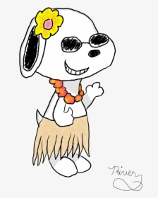 Snoopy The Beagle By Riverofchaos - Cartoon, HD Png Download, Transparent PNG