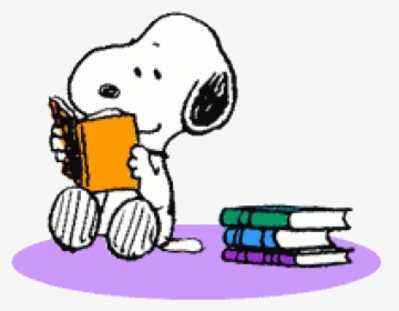 28 Snoopy Halloween Clip Art Free Cliparts That You - Snoopy Reading, HD Png Download, Transparent PNG