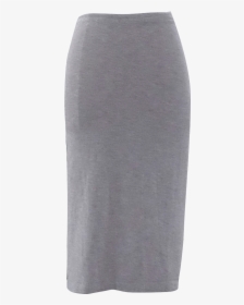 Gray Pencil Skirt By British Steele - Pencil Skirt Png, Transparent Png, Transparent PNG