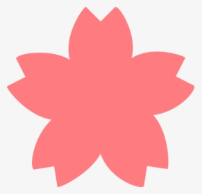 Pink Sakura Svg Clip Arts - Png Sakura Flower Vector, Transparent Png, Transparent PNG