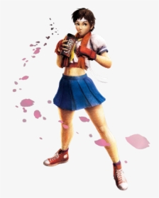 Super Street Fighter Sakura, HD Png Download, Transparent PNG
