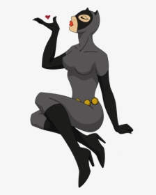 Catwoman Batman Batgirl Cartoon Animation - Animated Catwoman Png, Transparent Png, Transparent PNG