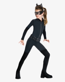 Catwoman Costume For Kids , Png Download - Catwoman Costume For Kids, Transparent Png, Transparent PNG